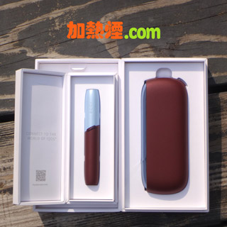 IQOS 3 DUO 顏色自由選套餐磨砂紅色充電盒配磨砂紅色加熱棒