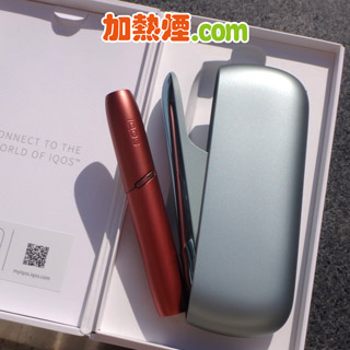 IQOS 3 DUO 閃亮綠色充電盒配銅紅色加熱棒 IQOS 3 DUO 顏色自由選套餐閃亮綠色充電盒配銅紅色加熱棒