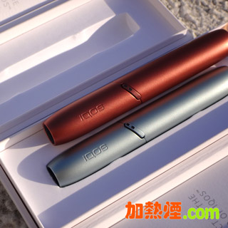 IQOS 3 DUO 綠色加熱棒和銅紅色加熱棒