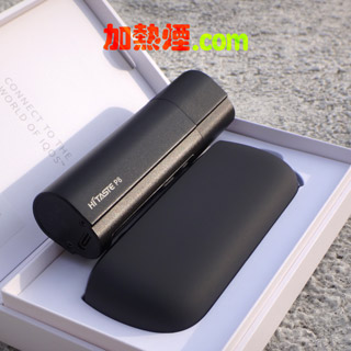 IQOS 3 DUO 灰黑色與 HiTaste P8 黑色比較