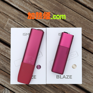 紫紅色 ISMOD BLAZE vs 紅色 IQOS ILUMA ONE ISMOD BLAZE 與紅色的IQOS ILUMA ONE 比較