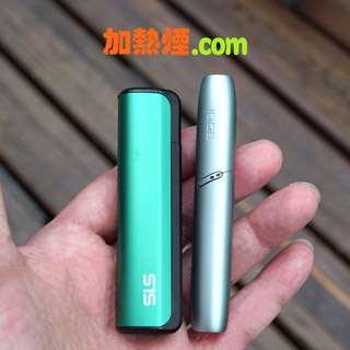 SLS ECIGOO 長度比 IQOS 3 DUO 加熱棒還要短