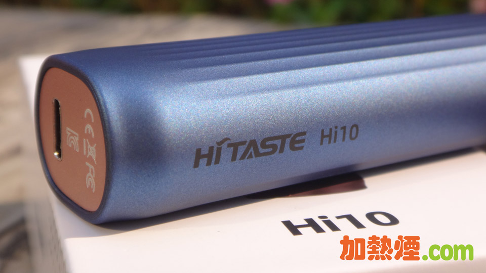 HiTaste Hi10 的 Logo 印在機身旁