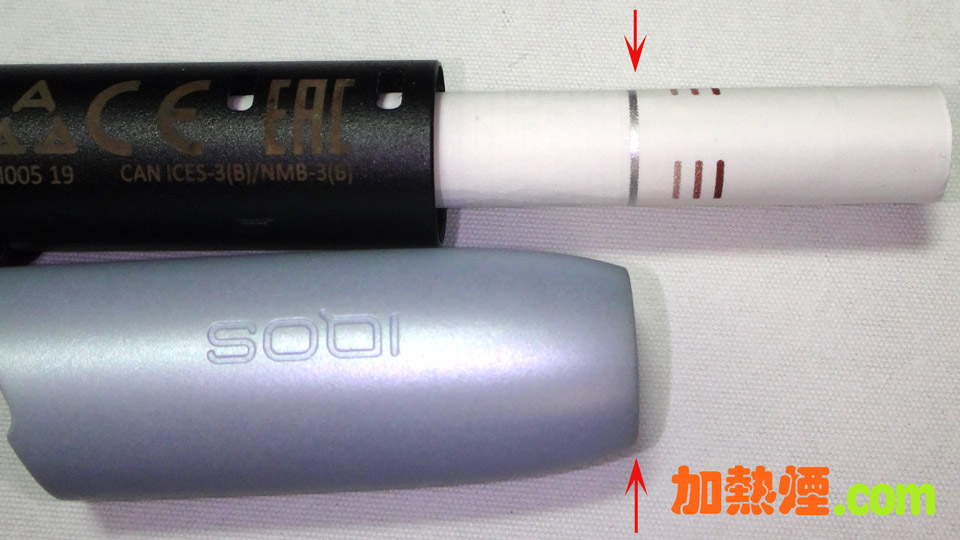 IQOS 3 DUO加熱棒懸空測溫方法