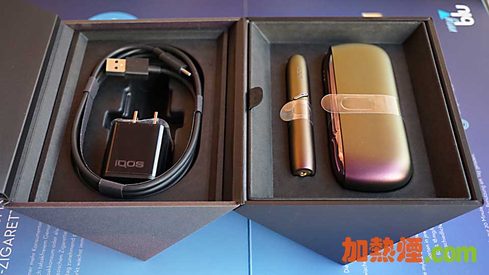IQOS 3 DUO 紫色幻彩限定版開箱