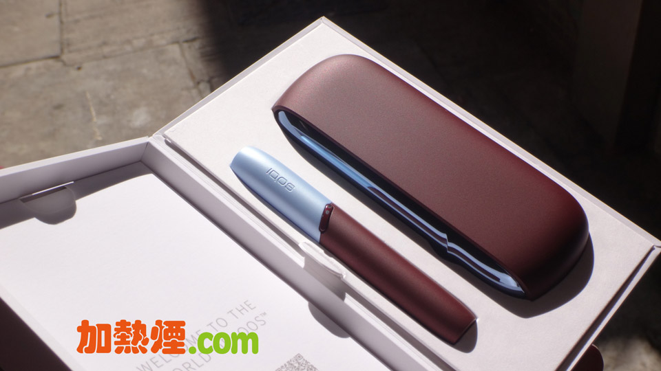 IQOS 3 DUO 磨砂紅櫻桃紅色彩新搭配