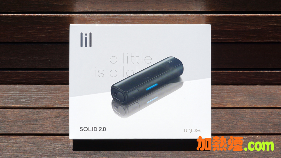 IQOS LIL SOLID 2.0 黑色國際版第三代韓國加熱煙機